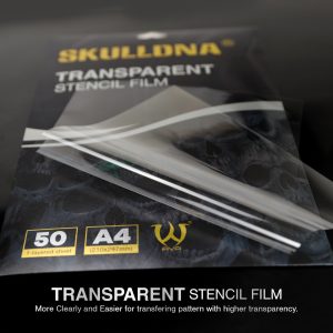 SkullDNA Transparent stencil film (50)